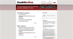 Desktop Screenshot of econedreviews.org